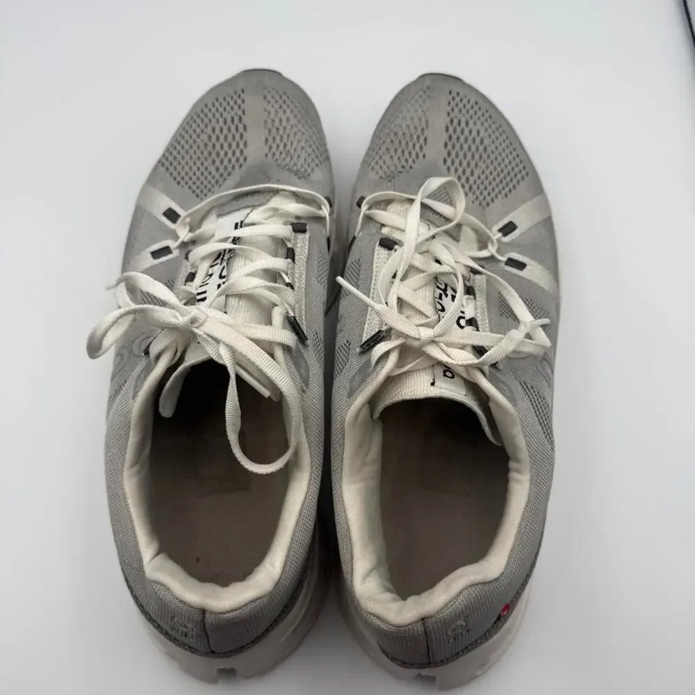 ON Men's Cloudeclipse Alloy/White Eclipse Casual Shoes  Mens Size 13. No box